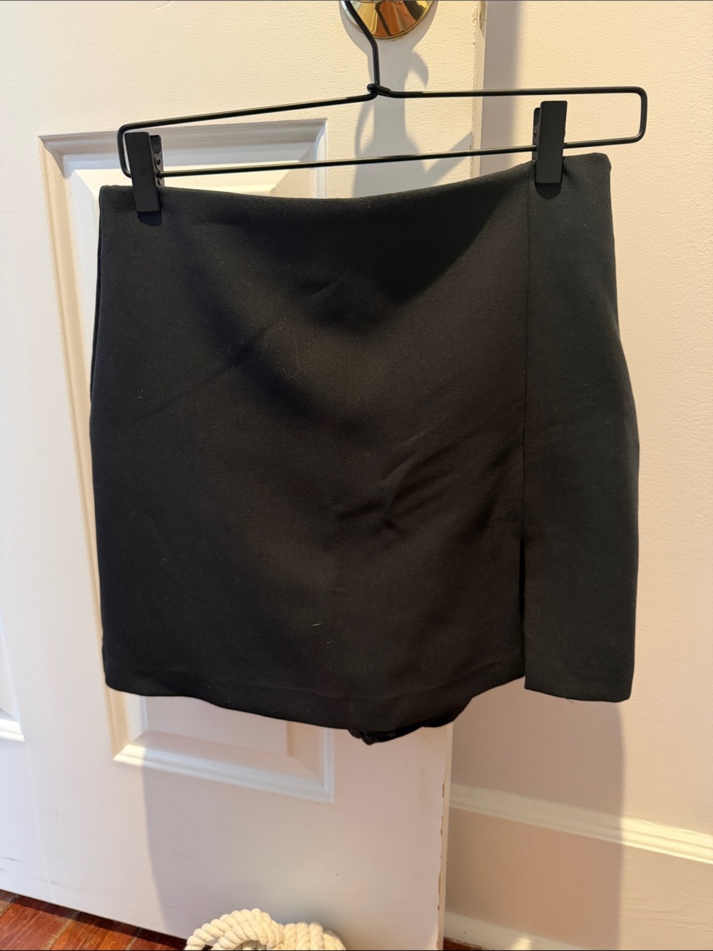 Zara Black Mini Skort